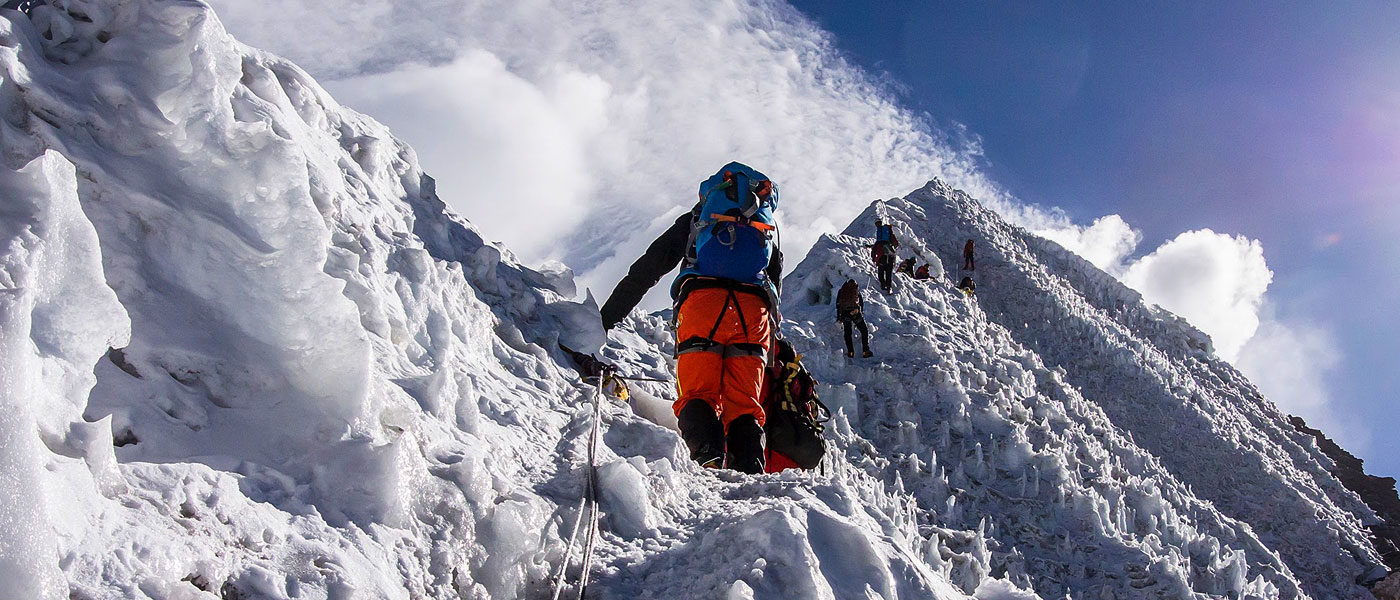 Nepal peak climbing